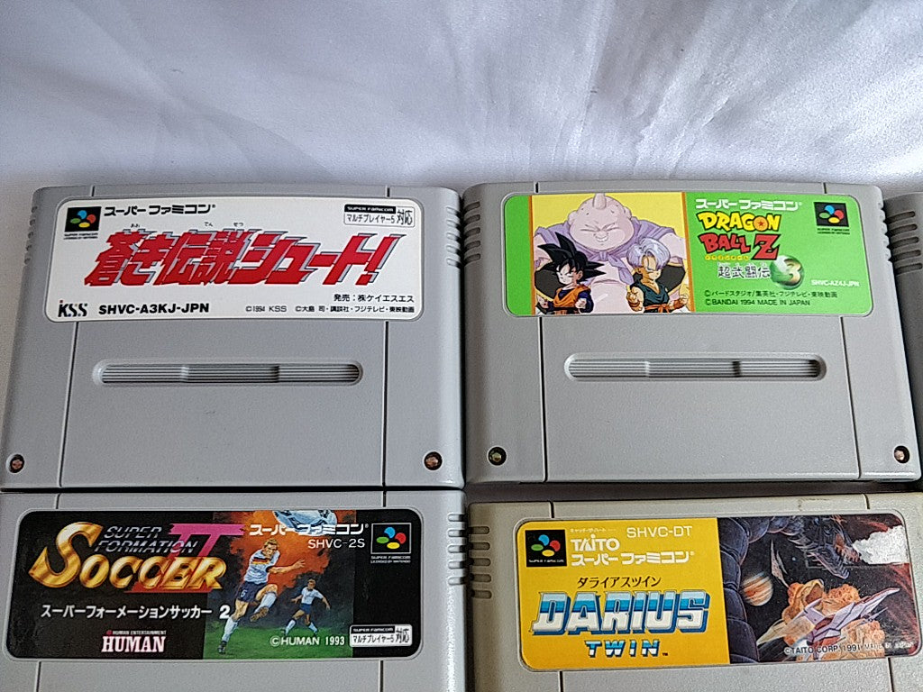 Wholesale lot of 20 Nintendo Super Famicom FC NES Game Cartridge set-e0701-3