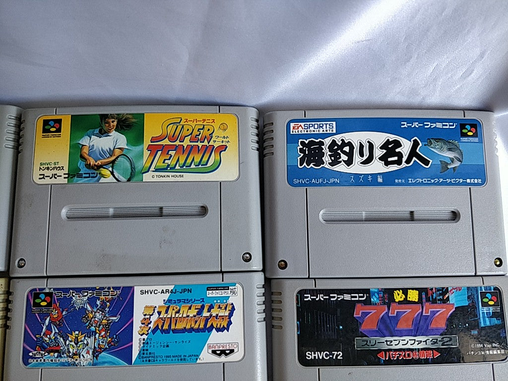 Wholesale lot of 20 Nintendo Super Famicom FC NES Game Cartridge set-e0701-3