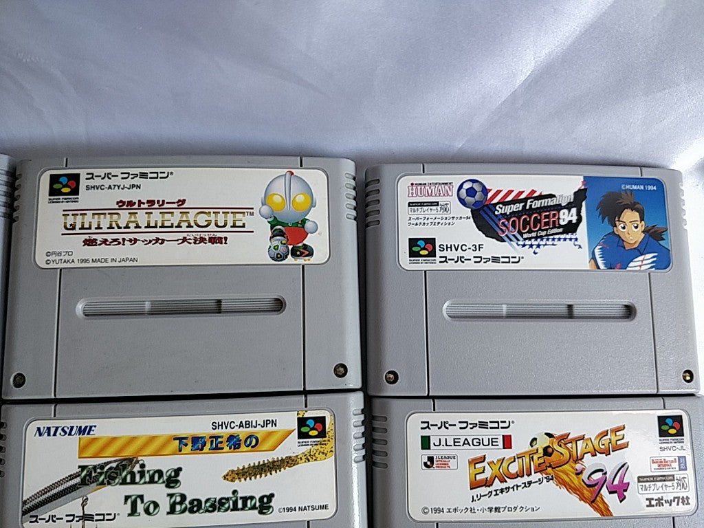 Wholesale lot of 20 Nintendo Super Famicom FC NES Game Cartridge set-e0701-4