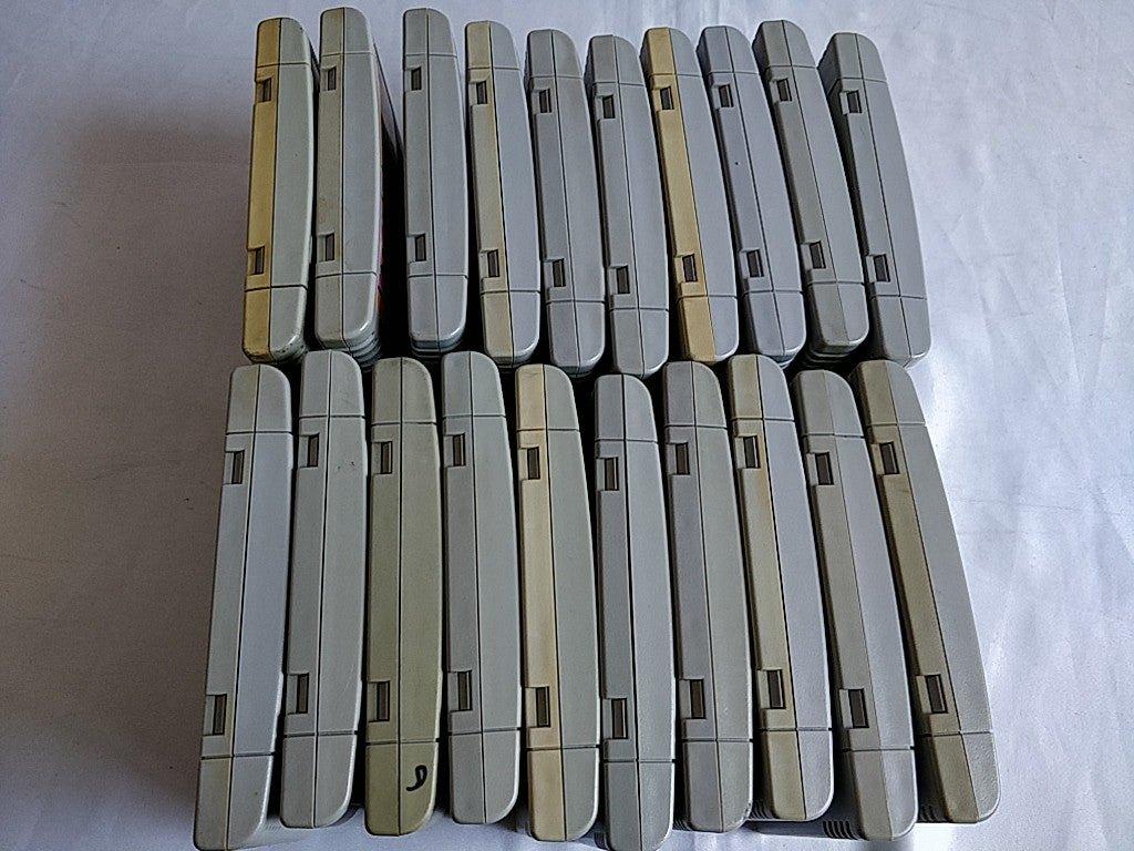 Wholesale lot of 20 Nintendo Super Famicom FC NES Game Cartridge set-e0701-4