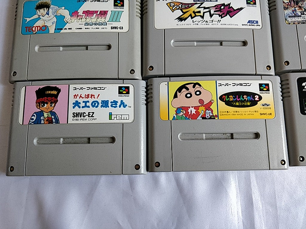 Wholesale lot of 20 Nintendo Super Famicom FC NES Game Cartridge set-e0701-6