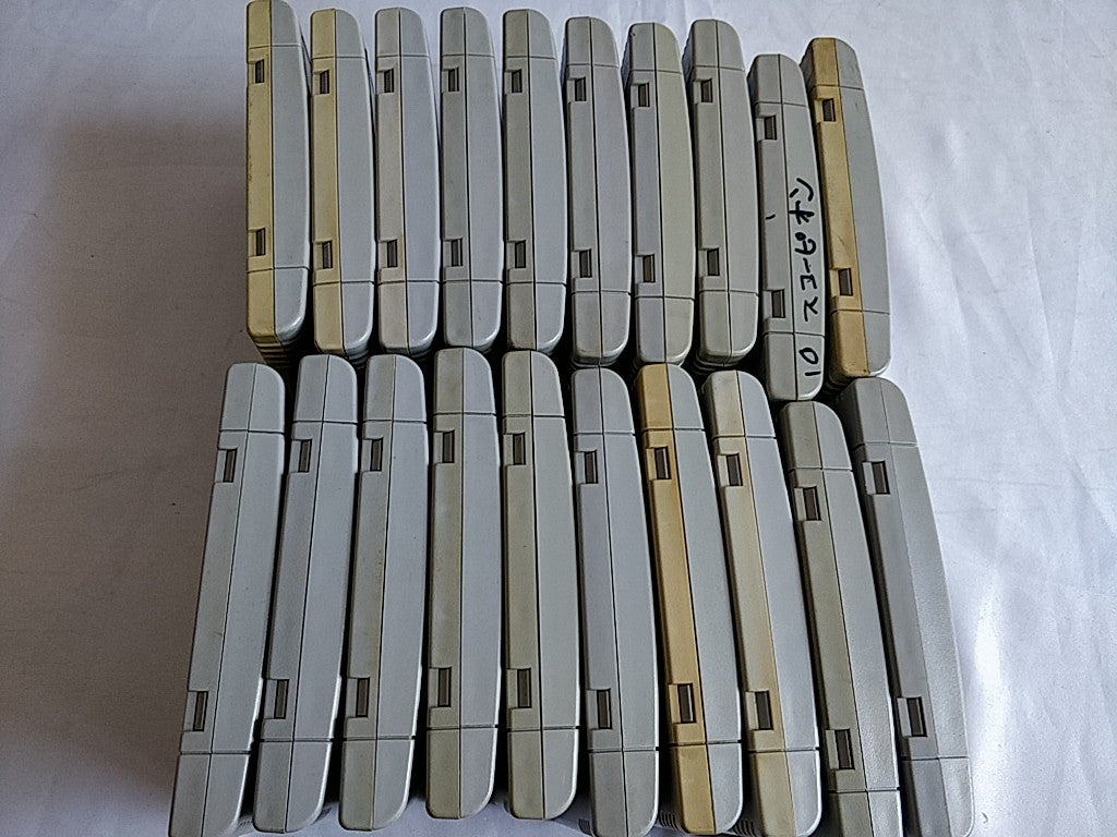 Wholesale lot of 20 Nintendo Super Famicom FC NES Game Cartridge set-e0701-6