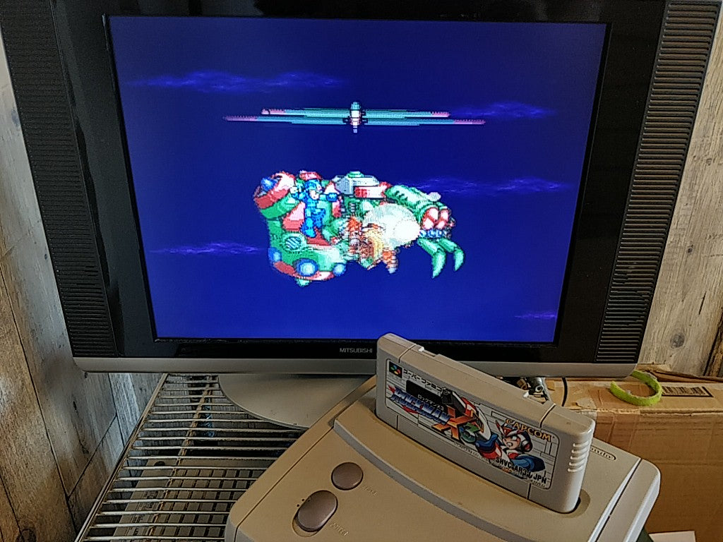 ROCKMAN X3( MEGAMAN ) Nintendo Super Famicom SFC Cartridge only-e0701-1
