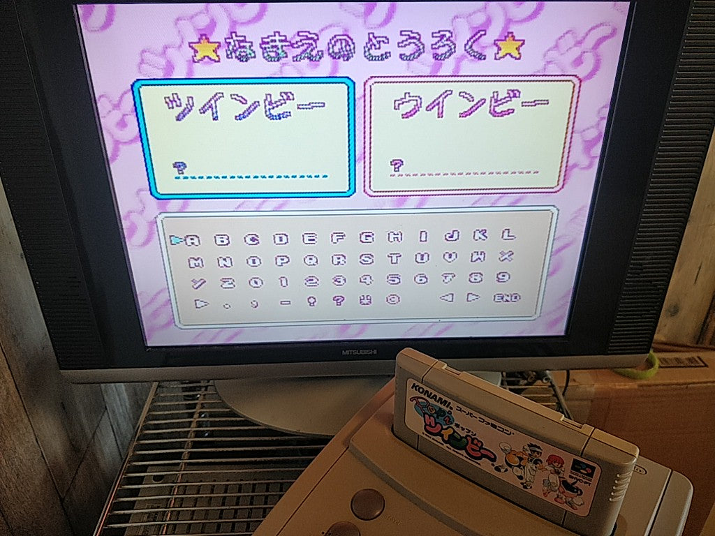 Pop'n Twinbee Stinger Nintendo Super Famicom SFC Cartridge only-e0710-