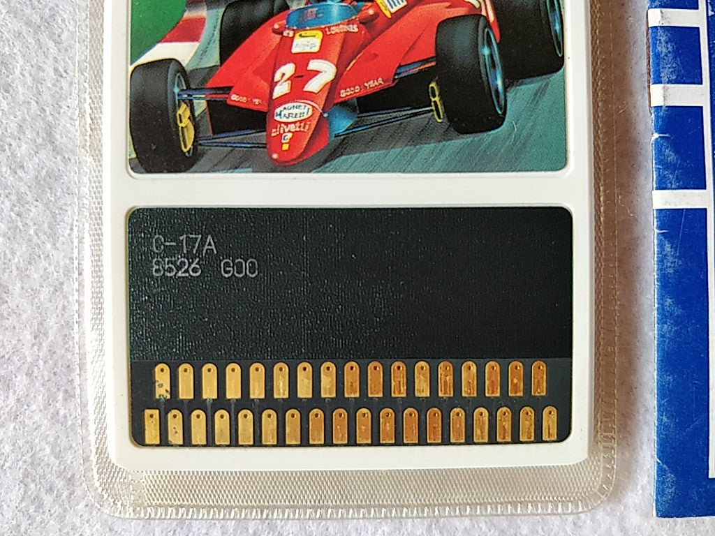 MONACO GP; Sega  Mark 3,SG/SC series Game Card and Manual set, tested-e0714-7