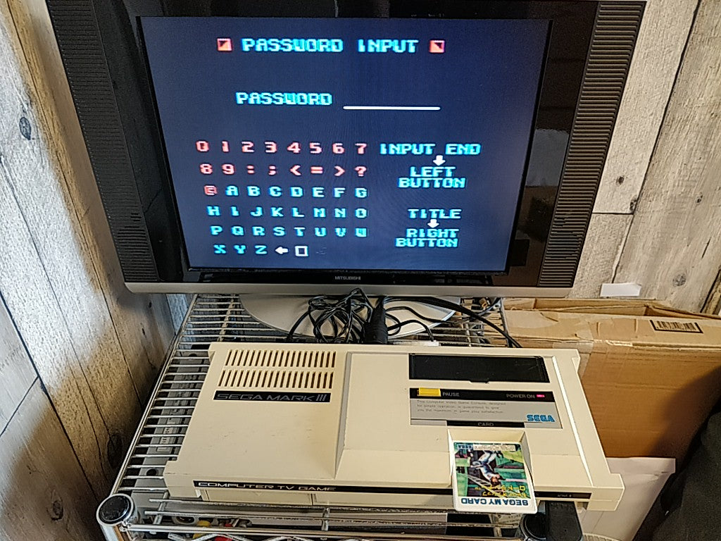 Championship Lode Runner; Sega  Mark 3,SG/SC series Game Card set-e0714-2