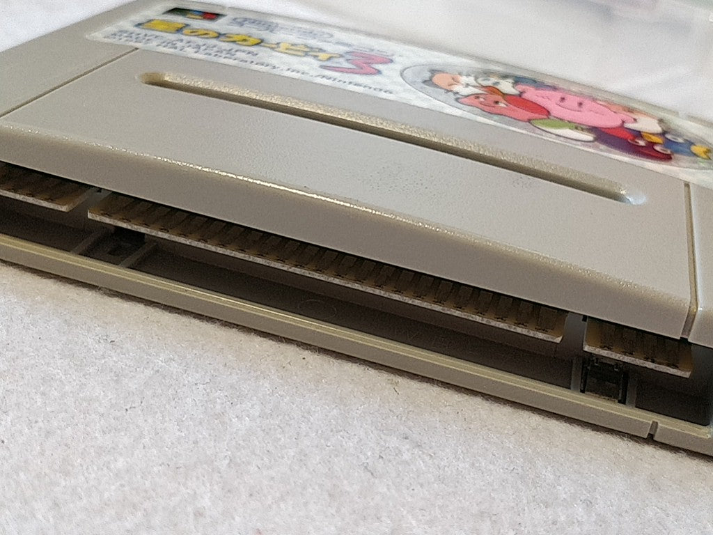 Hoshi no kirby 3 Nintendo Super Famicom SFC Cartridge,Manual,Box set- e0714-