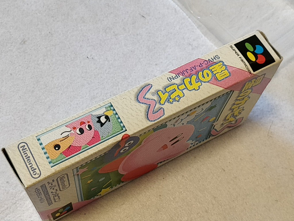 Hoshi no kirby 3 Nintendo Super Famicom SFC Cartridge,Manual,Box set- e0714-