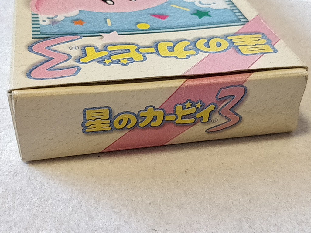 Hoshi no kirby 3 Nintendo Super Famicom SFC Cartridge,Manual,Box set- e0714-