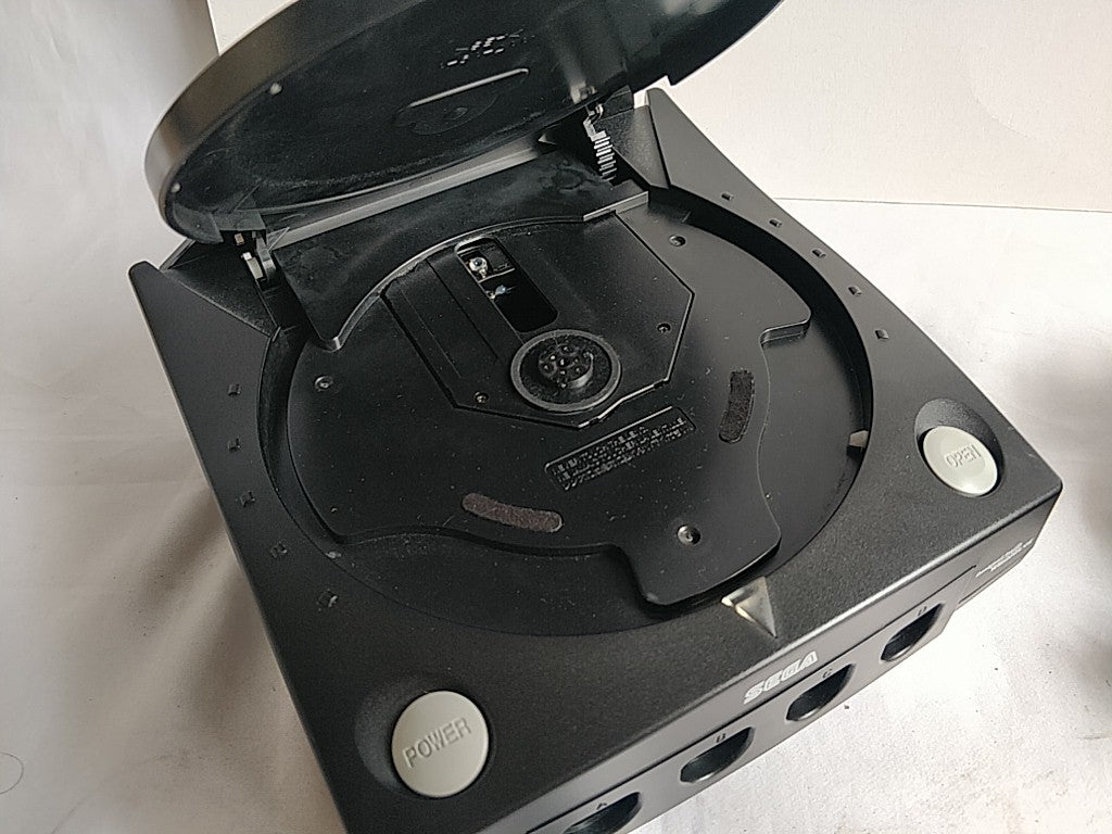 SEGA Dreamcast R7 Limited Black Console set (HKT-3000),Pad set, tested-e0727-