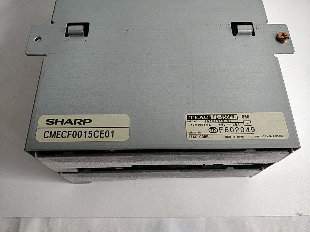 Not tested Sharp x68000 5 inch Floppy Disk drive FDD set-e0805-