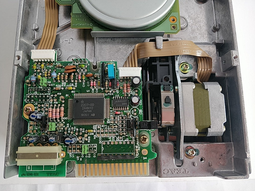 Not tested Sharp x68000 5 inch Floppy Disk drive FDD set-e0805-