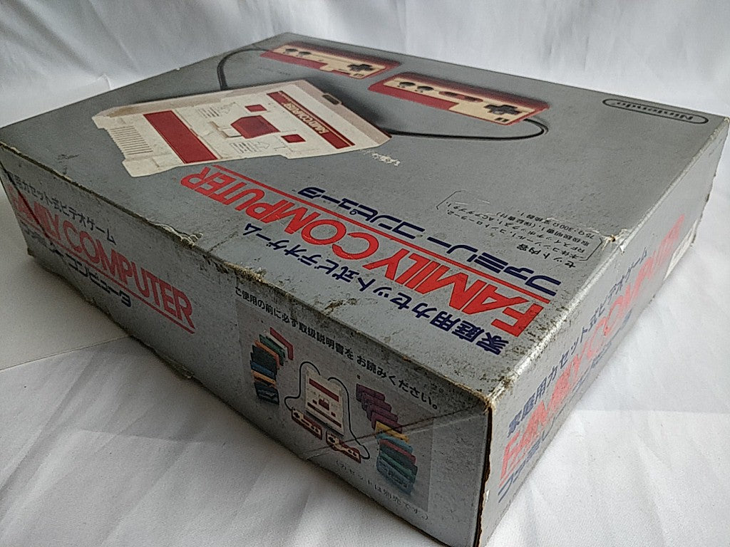 Nintendo Famicom NES HVC-001 Console, PSU ,Manual, Flyer and Box set-e0805-