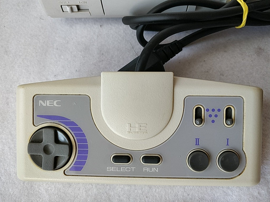 NEC PC Engine DUO-RX PCE-DUORX Console, Original Pad and PSU set teste