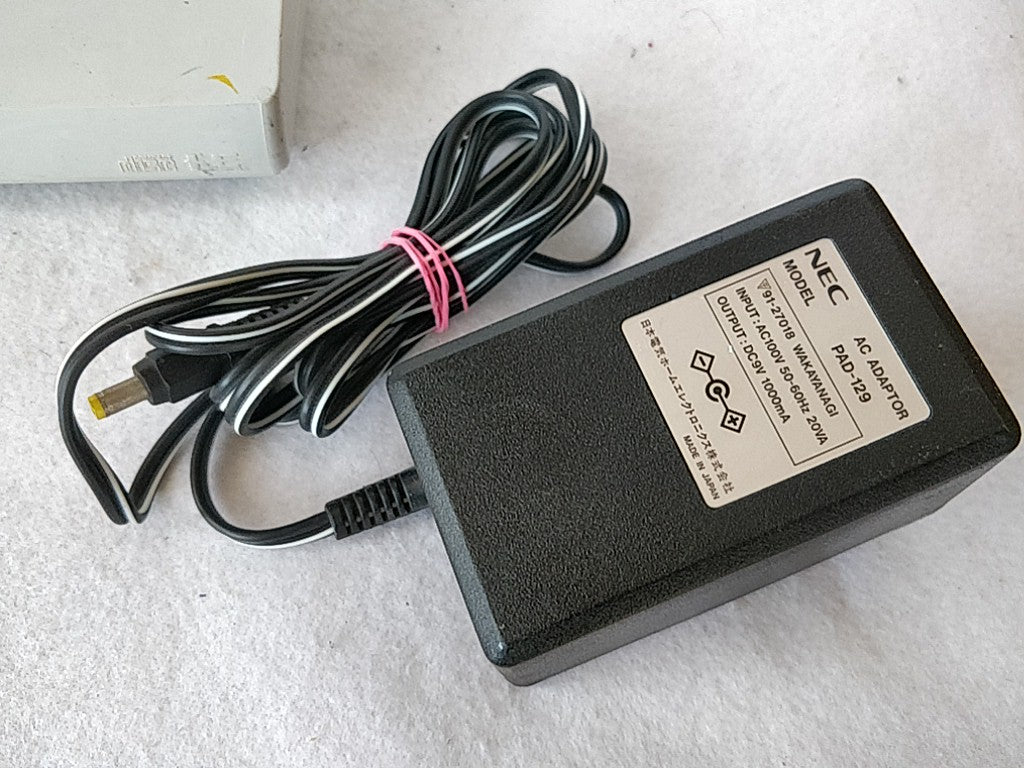 NEC PC Engine DUO-RX PCE-DUORX Console, Original Pad and PSU set tested-e0806-
