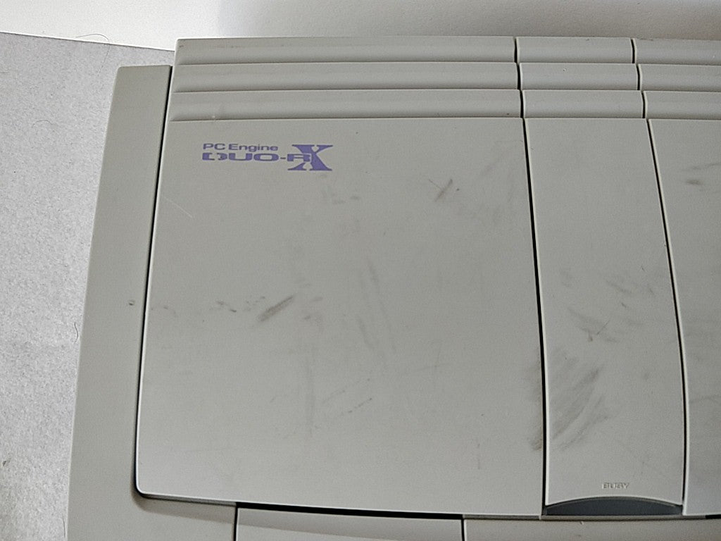 NEC PC Engine DUO-RX PCE-DUORX Console, Original Pad and PSU set tested-e0806-