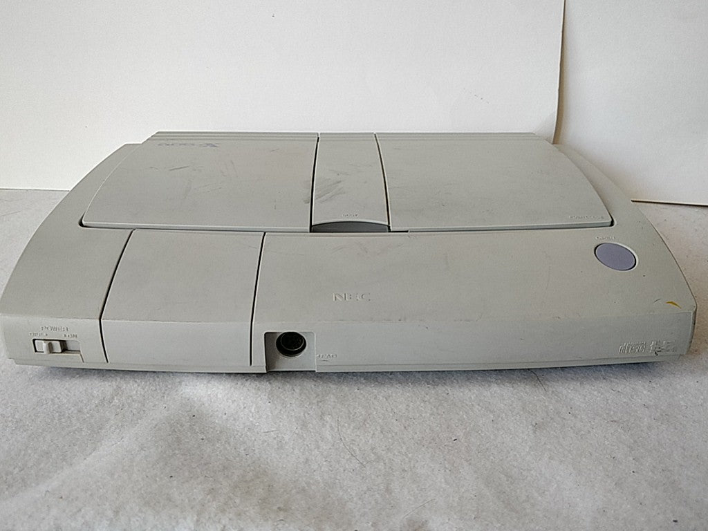 NEC PC Engine DUO-RX PCE-DUORX Console, Original Pad and PSU set tested-e0806-