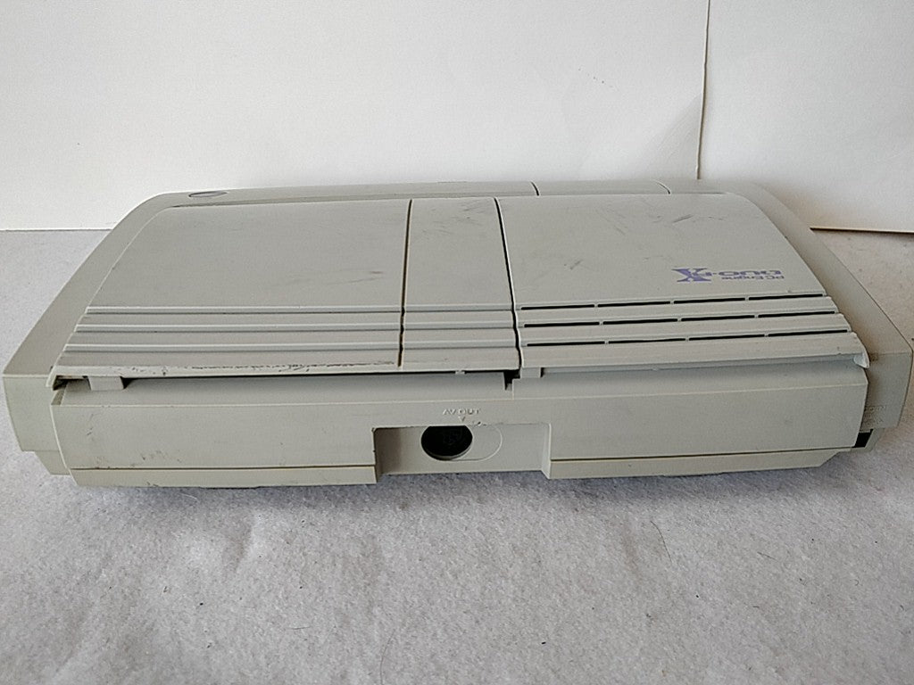 NEC PC Engine DUO-RX PCE-DUORX Console, Original Pad and PSU set tested-e0806-