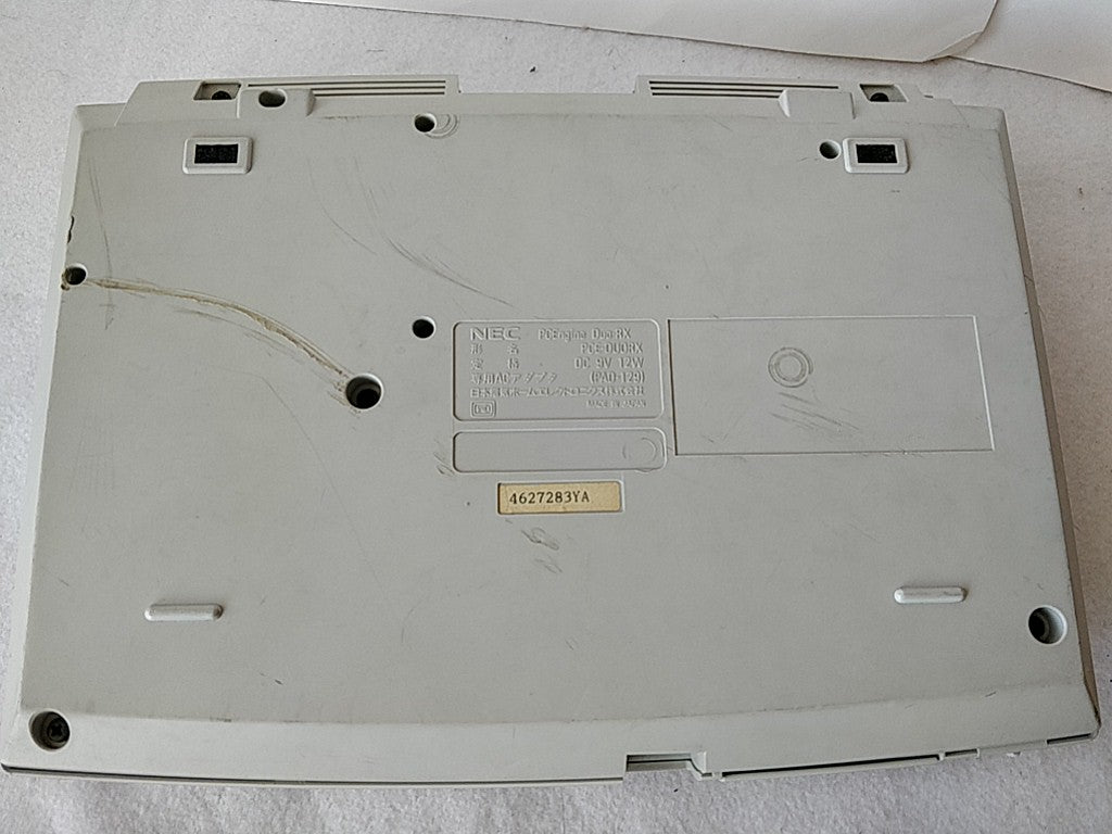 NEC PC Engine DUO-RX PCE-DUORX Console, Original Pad and PSU set tested-e0806-