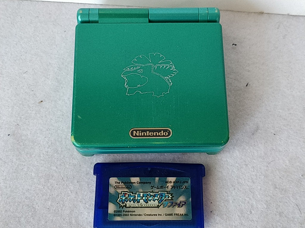 Pokemon Fushigibana (Venusaur) LIMITED GAMEBOY ADVANCE SP CONSOLE Game set-e0806 - Hakushin Retro Game shop