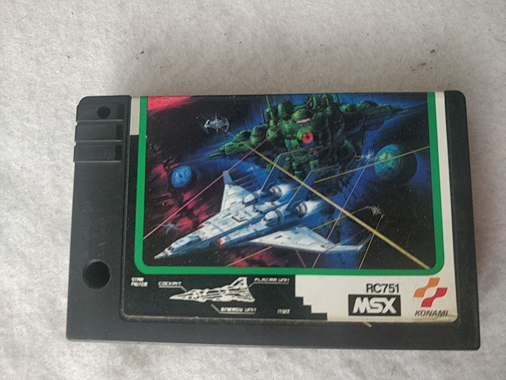 GRADIUS 2 NEMESIS 2 MSX/MSX2 Game Cartridge, Manual and Boxed set tested-e0810-