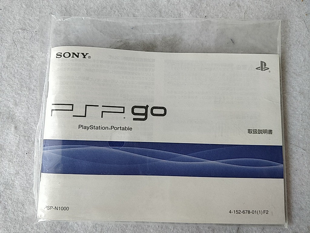 SONY PSP Go Playstation Portable console, manual, battery cable, Boxed -e0810-