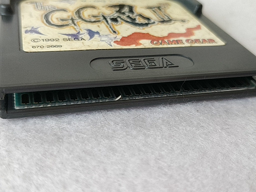 The GG Shinobi 2 SEGA GAME GEAR GG Cartridge,Manual,Boxed set tested-e0819-