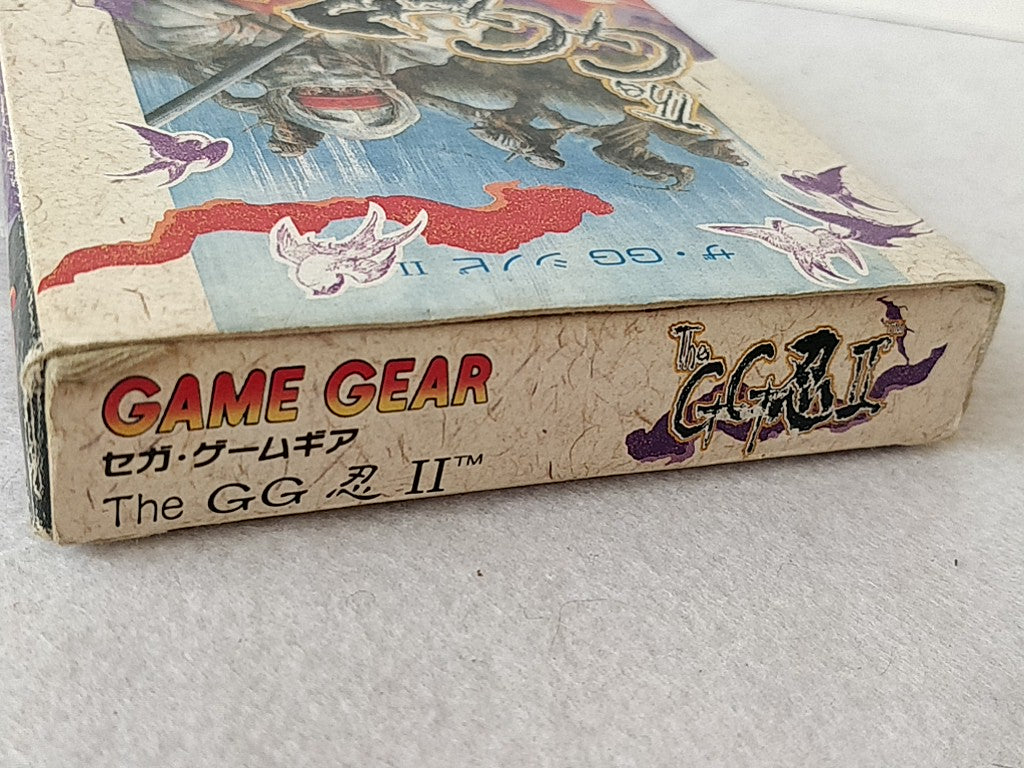 The GG Shinobi 2 SEGA GAME GEAR GG Cartridge,Manual,Boxed set tested-e