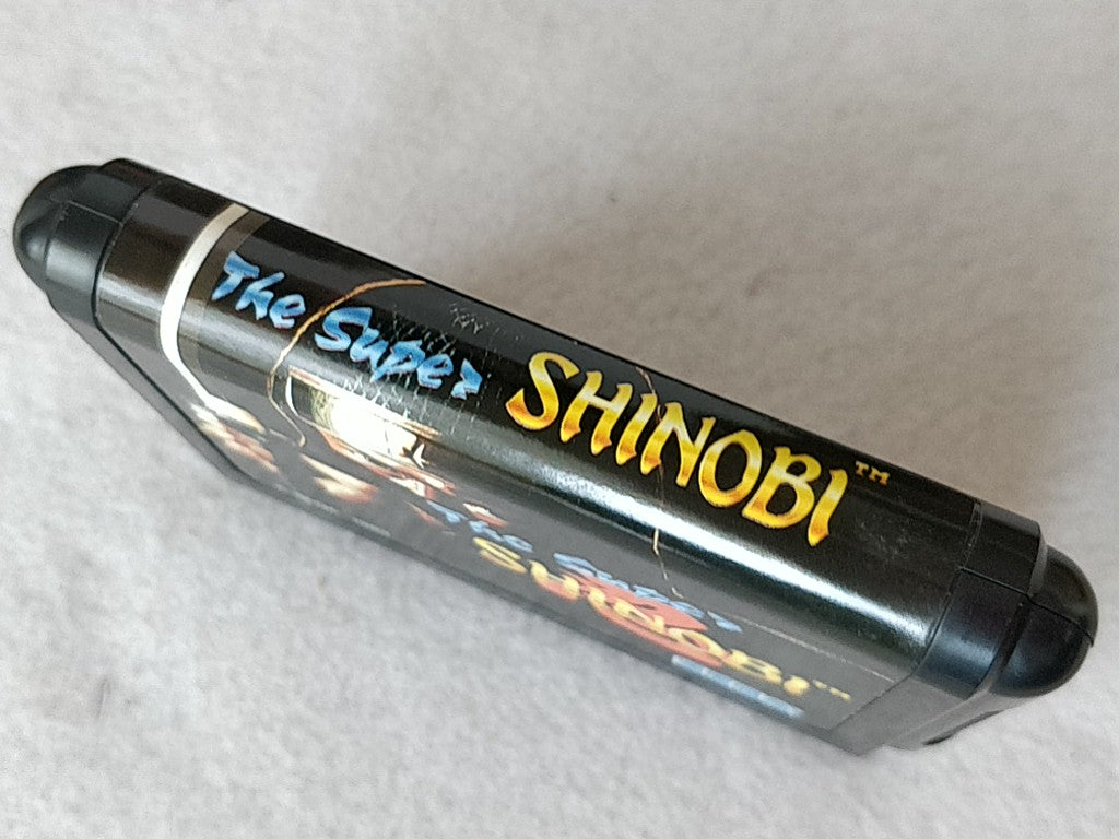 The SUPER SHINOBI The Revenge of Shinbi SEGA MEGA DRIVE Game set-e0819-