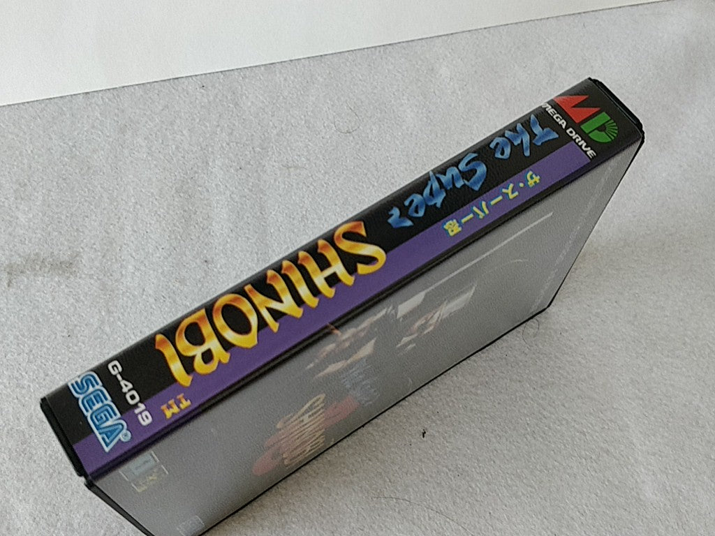 The SUPER SHINOBI The Revenge of Shinbi SEGA MEGA DRIVE Game set-e0819-