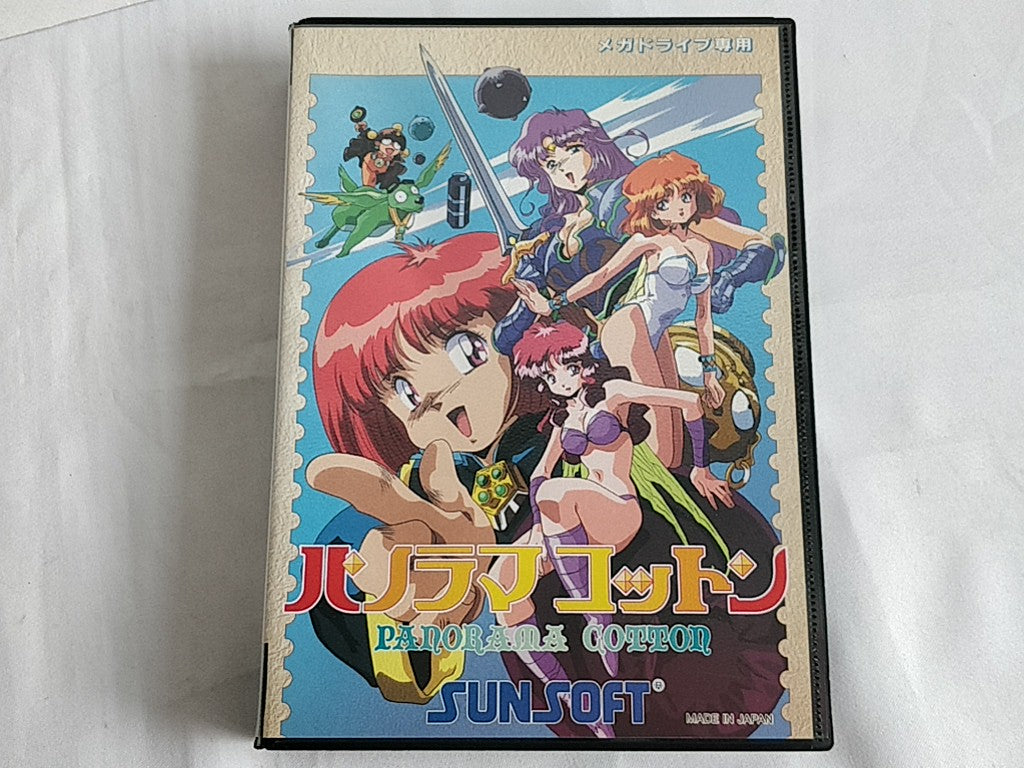 Panorama Cotton SEGA MEGA DRIVE Game cartridge, Manual, box set, tested-e0822-