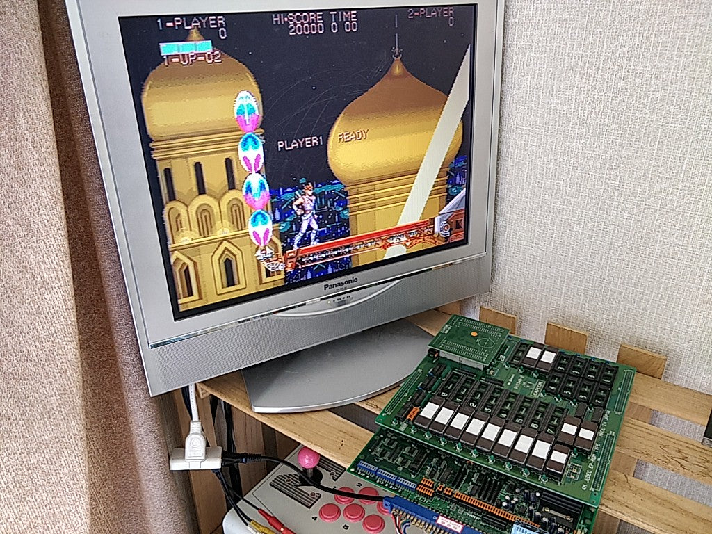 STRIDER HIRYU CAPCOM JAMMA Arcade Game PCB system Board, tested-e0826-