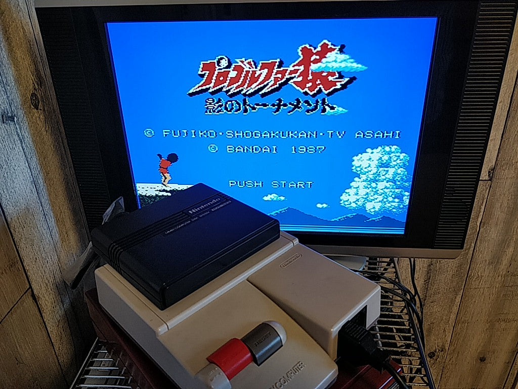 Pro Golfer Saru FAMICOM (NES) Disk System, Game disk and box set, tested-e0826