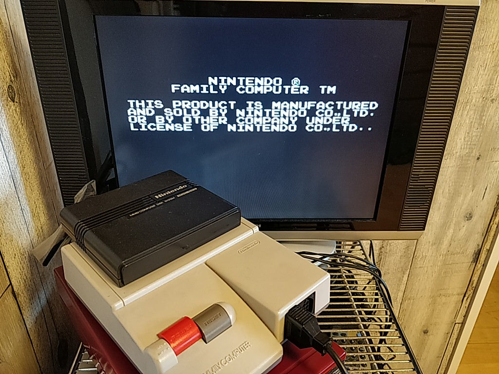 KINEKO Kinetic Connection Vol.1 FAMICOM (NES) Disk System set, tested-e0826-