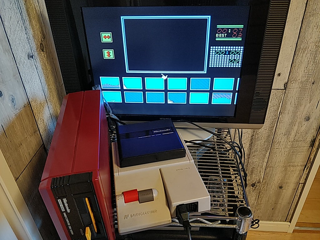 KINEKO Kinetic Connection Vol.1 FAMICOM (NES) Disk System set, tested-e0826-