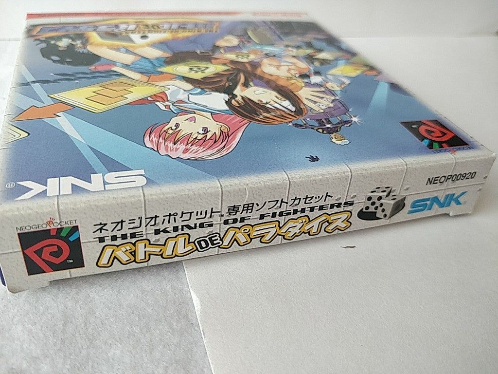 The King of Fighters Battle de Paradise NEO GEO Pocket, Manual, box set-e0904-