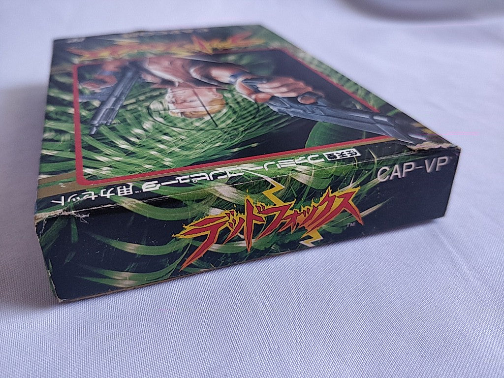 DEAD FOX Nintendo FAMICOM(NES) Cartridge, Manual, Boxed set, tested -e0909-