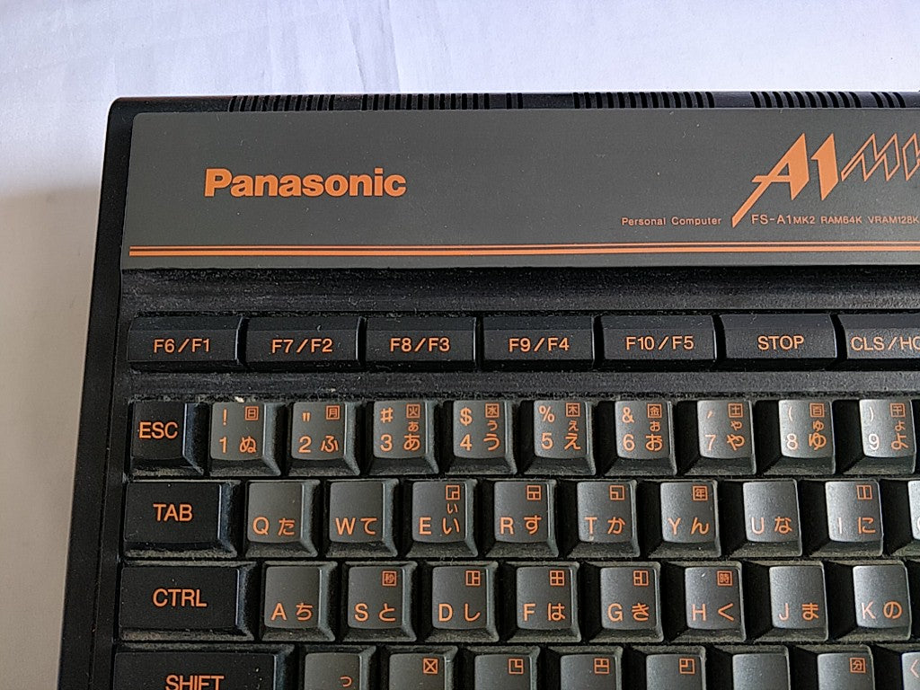 Some keys has defect, Panasonic MSX2 FS-A1 MK2 Personal Computer 