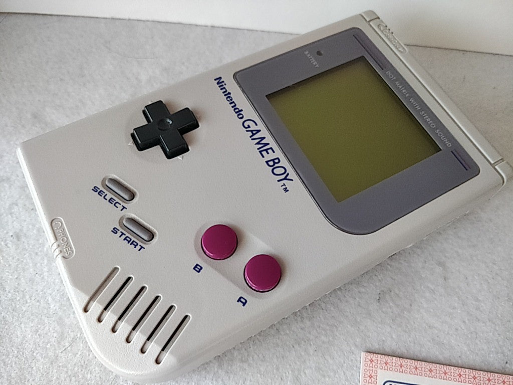 Game boy Gray Color Console (DMG-001),Manual and Box set, tes – Hakushin Retro Game shop
