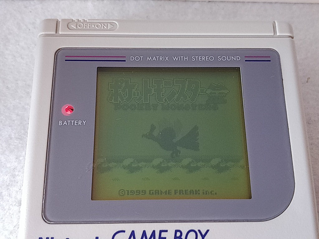 Nintendo Game boy Gray Color Console (DMG-001),Manual and Box set, tested-e0910-