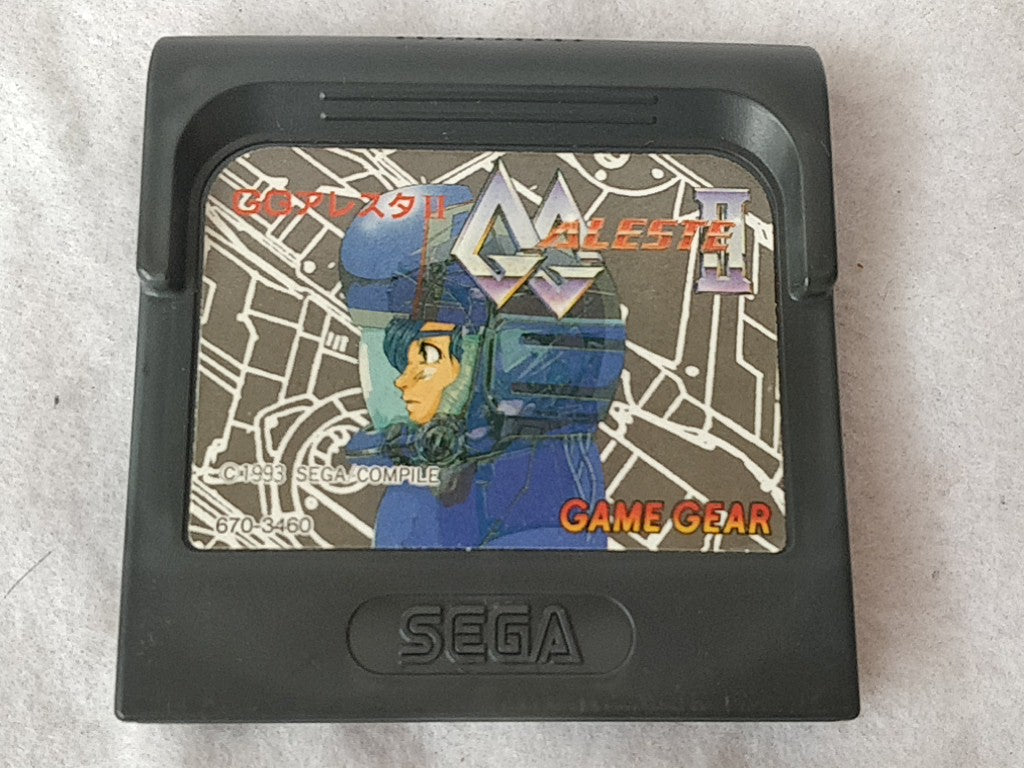 GG Aleste 2 SEGA GAMEGEAR Game Cartridge only, tested-e0918-