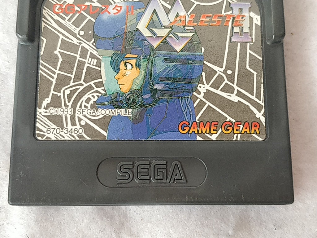 GG Aleste 2 SEGA GAMEGEAR Game Cartridge only, tested-e0918-