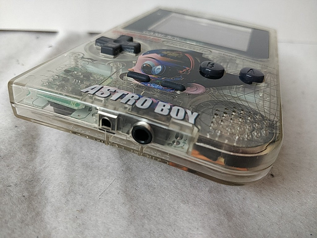 Gameboy Color Astro Nintendo Gameboy Light Limited ASTRO BOY Clear Edition console set tes ...