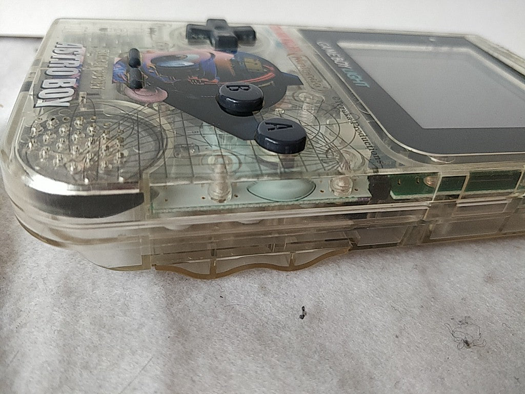Gameboy Color Astro Nintendo Gameboy Light Limited ASTRO BOY Clear Edition console set tes ...