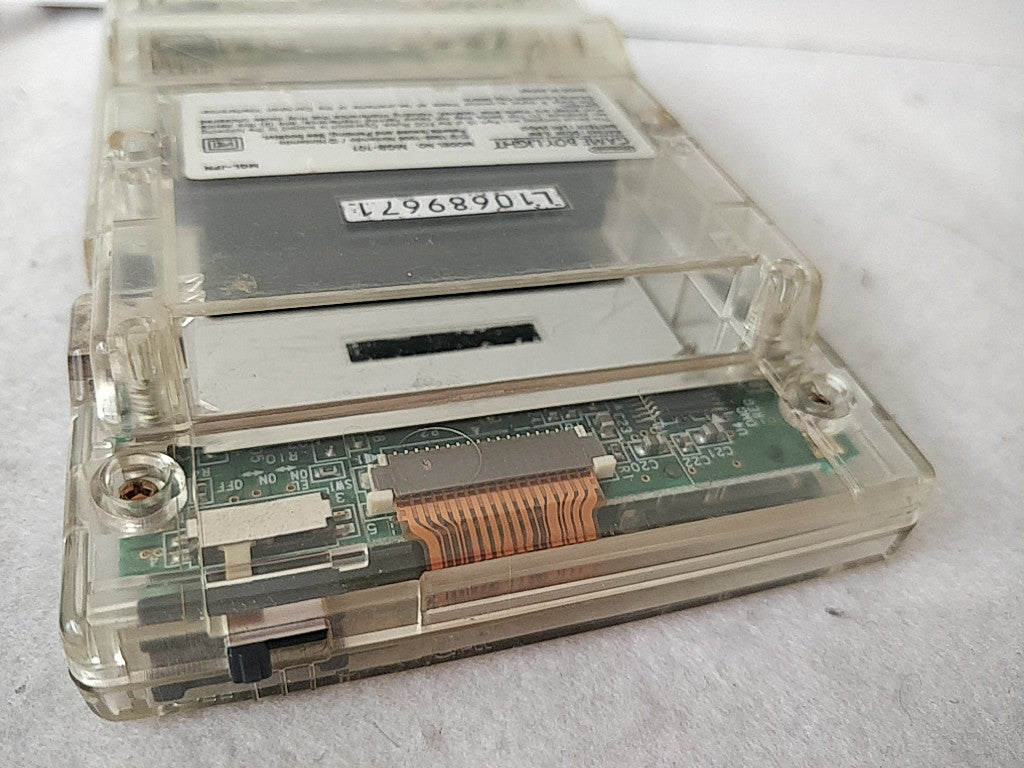 Nintendo Gameboy Light Limited ASTRO BOY Clear Edition console set tested-e0918-