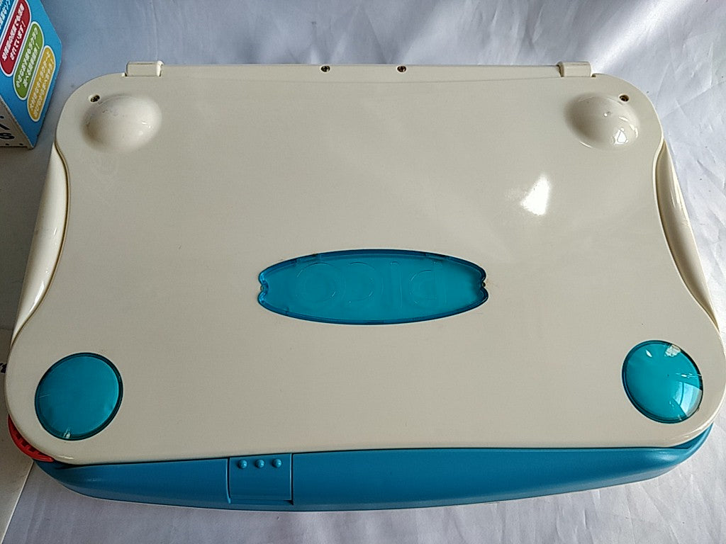 Japanese SEGA TOYS Kids Communication PICO Console in Box set, tested-e0930-