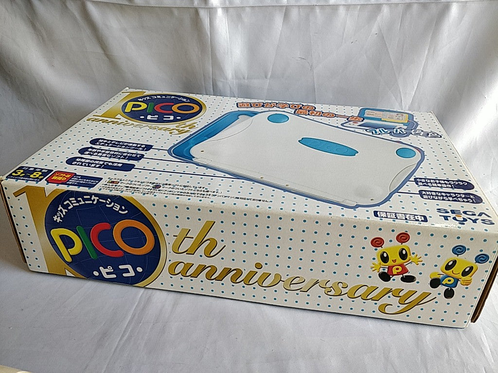 Japanese SEGA TOYS Kids Communication PICO Console in Box set, tested-e0930-