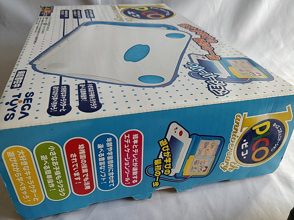 Japanese SEGA TOYS Kids Communication PICO Console in Box set, tested-e0930-
