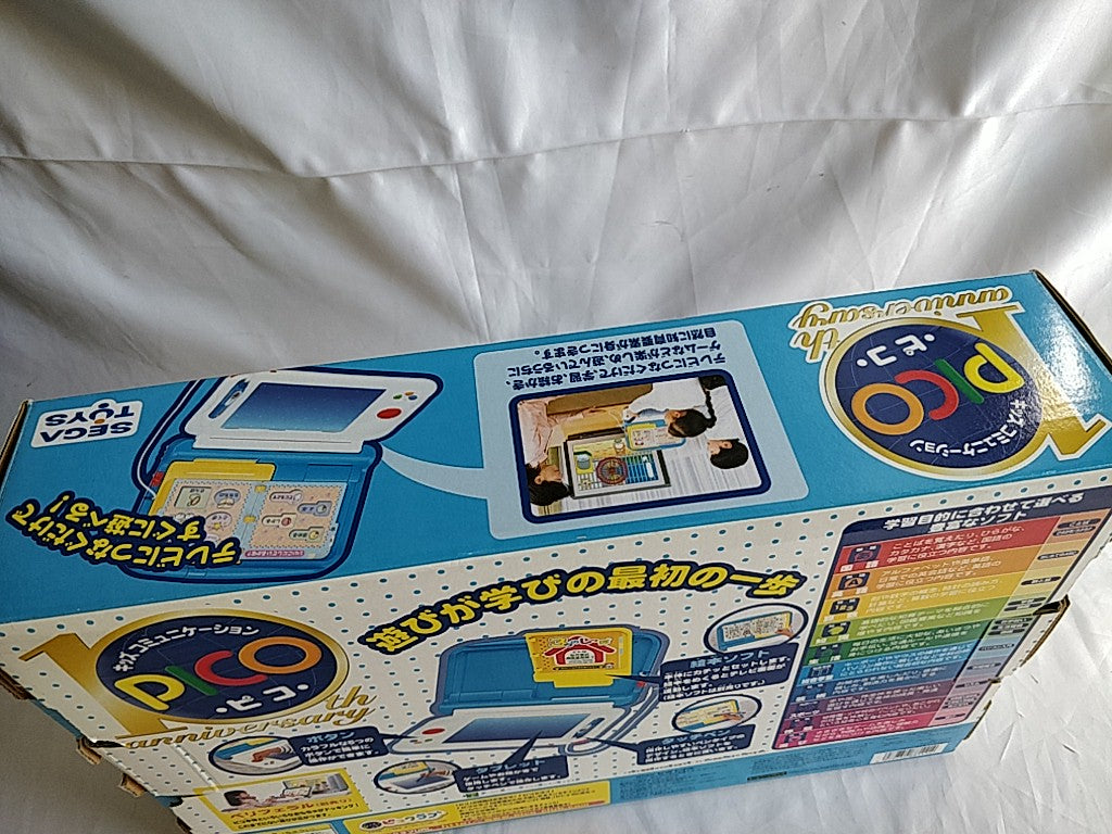 Japanese SEGA TOYS Kids Communication PICO Console in Box set, tested-e0930-