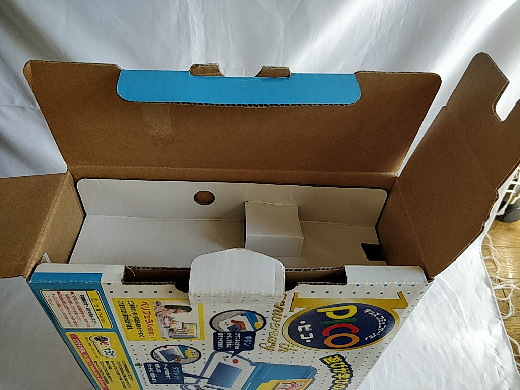 Japanese SEGA TOYS Kids Communication PICO Console in Box set, tested-e0930-